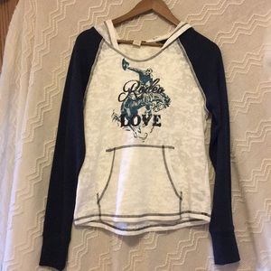 Ariat ladies burnout hoodie